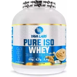 Yava Labs Pure Iso Whey Molkenprotein mit Geschmacksrichtung Erdnussbutter 2kg