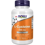 Now Foods L-Cysteïne 100 Tabletten Niet-gearomatiseerd