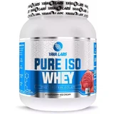 Yava Labs Pure Iso Whey Molkenprotein mit Geschmacksrichtung Erdbeereis 1kg
