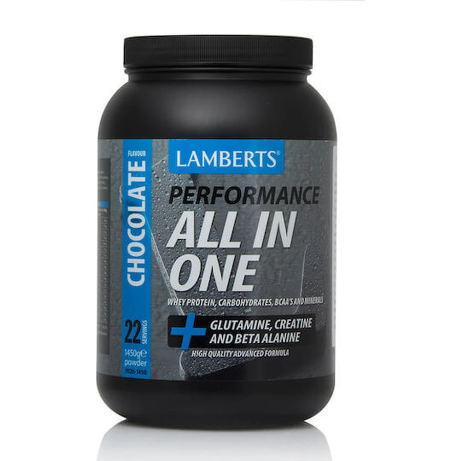 Lamberts Performance All In One Whey Protein with Creatine & Chocolate Flavor 1.45kg