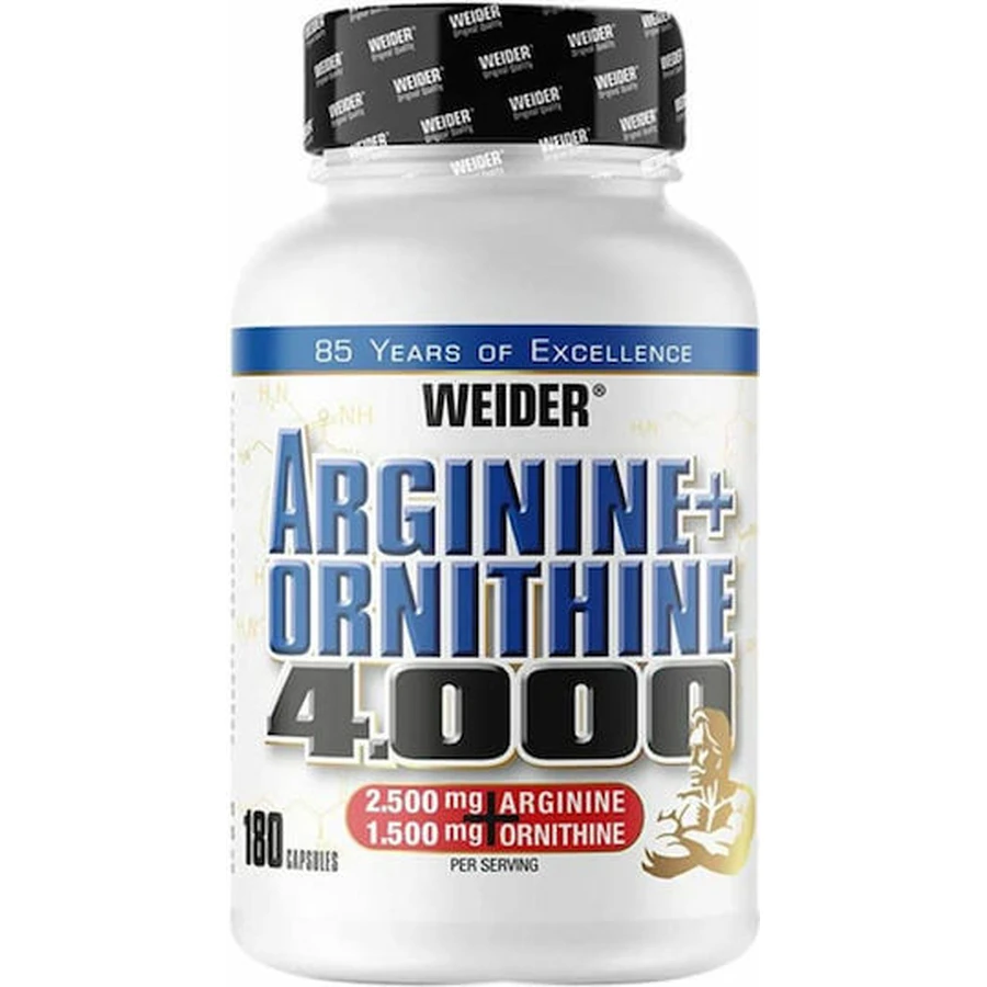 Weider Arginine Ornithine 4000 180 Capsules