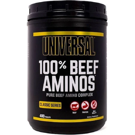 Universal Nutrition 100% Rundvleesaminos 400 tabletten