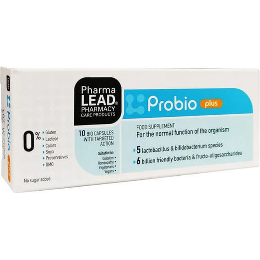 Pharmalead Probio Plus Probióticos 10 cáps.