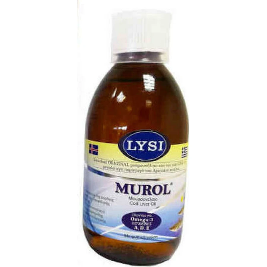 Medichrom Murol Huile de foie de morue Huile de foie de morue Convient aux enfants 250ml Naturel - Naturel