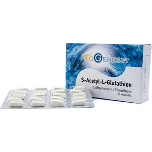 Viogenesis S Acetyl L Glutathione 60 Capsules Unflavoured