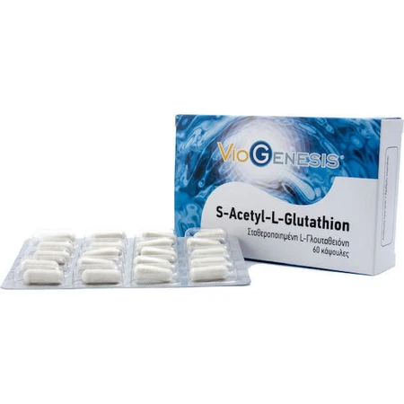 Viogenesis S Acetyl L Glutathione 60 Capsules Unflavoured