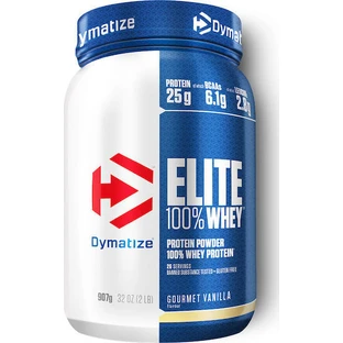 Dymatize Elite 100% Whey Whey Protein Whey Protein Gluten Free with Gourmet Vanilla Flavor 907gr