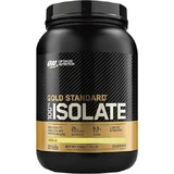 Optimum Nutrition Gold Standard 100% Whey Protein Isolate Proteína de suero sin gluten con sabor a vainilla 930gr