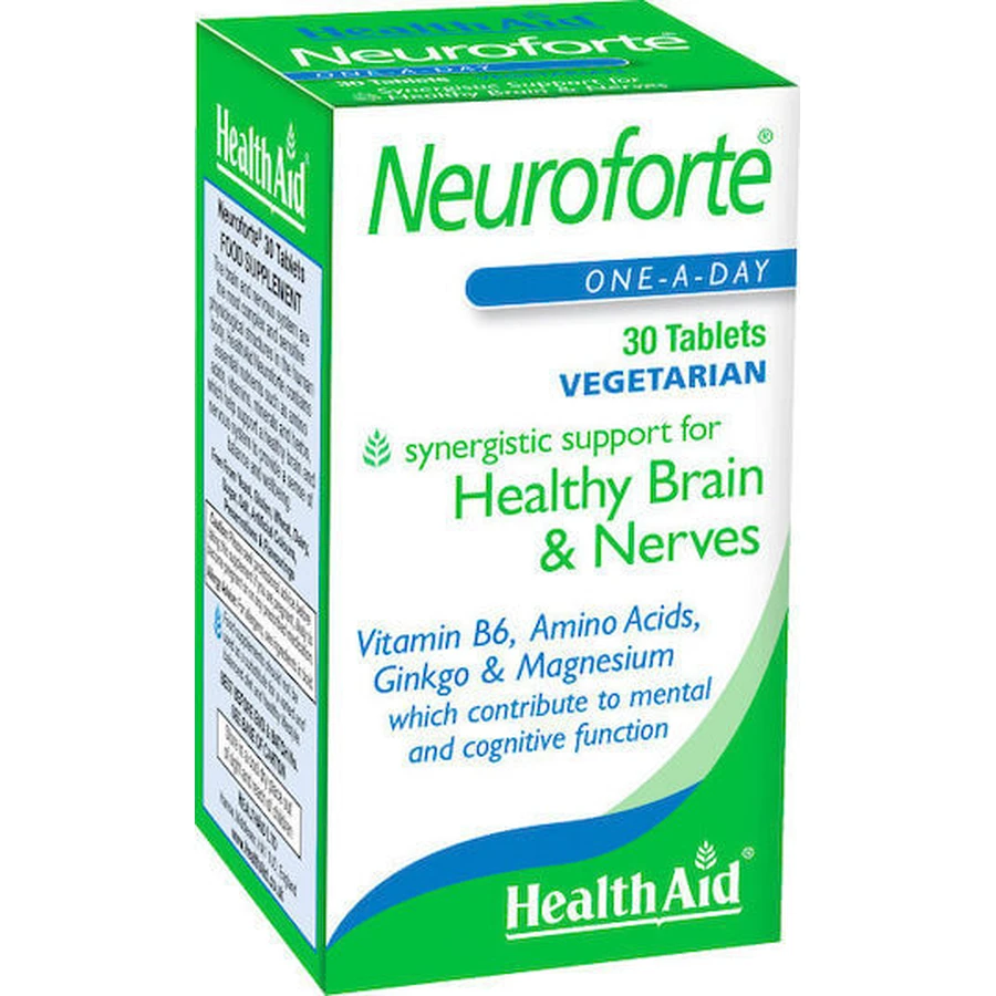 Health Aid Neuroforte 30 tabletten, niet gearomatiseerd