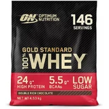 Optimum Nutrition Gold Standard 100% Proteína de Suero de Leche con Sabor Chocolate Doblemente Rico 4.545kg