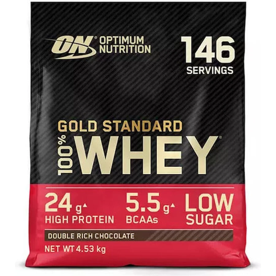 Optimum Nutrition Gold Standard 100% Whey Whey Protein Flavored Whey Protein Double Rich Chocolate 4.545kg