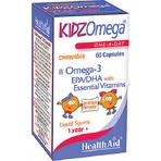 Health Aid KidzOmega One A Day Kauwbare Omega 3 Visolie Geschikt voor Kinderen 60 kauwtabletten Sinaasappel