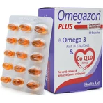 Health Aid Omegazon Plus One A Day Omega 3 & CoQ10 Visolie 60 caps Unflavoured