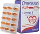 Health Aid Omegazon Plus One A Day Omega 3 &amp; CoQ10 Visolie 60 caps Unflavoured