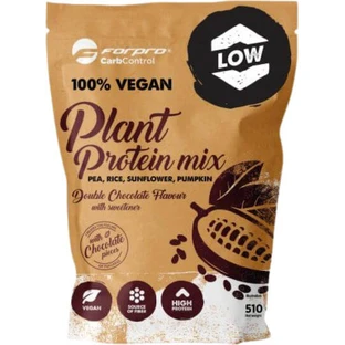 Forpro 100% Vegan Plant Protein Mix Lactose Free with Flavor Double Chocolate 30gr