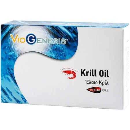 Viogenesis Krill Oil Superba 600mg 60 Caps Unflavoured