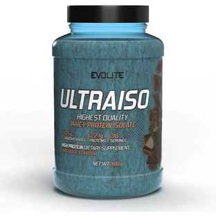 Evolite UltraIso Whey Wei-eiwit isolaat Wei-eiwit glutenvrij met chocoladesmaak 900gr