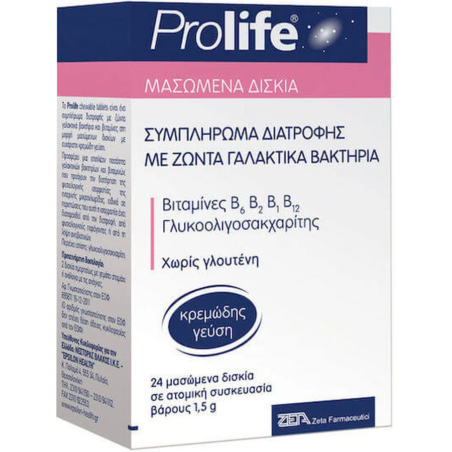Epsilon Health Prolife Probiótico masticable 24 comprimidos masticables