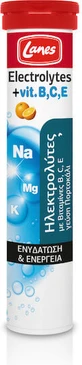 Lanes Elektrolyte Vitamine B C E Vitamine B C Orange 20 Tabs eff