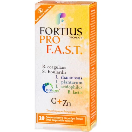 Geoplan Nutraceuticals Fortius Pro F.A.S.T. Probiótico 1b