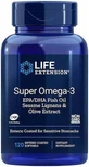 Life Extension Super Omega 3 EPA/DHA Visolie Sesam Lignanen en Olijf Extract 120 softgels