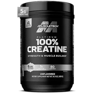 MuscleTech Platinum 100% Creatine Micronized Unflavoured 400gr