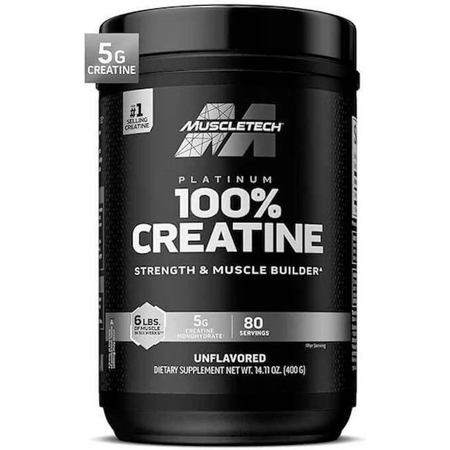 MuscleTech Platinum 100% Creatine Micronized Unflavoured 400gr