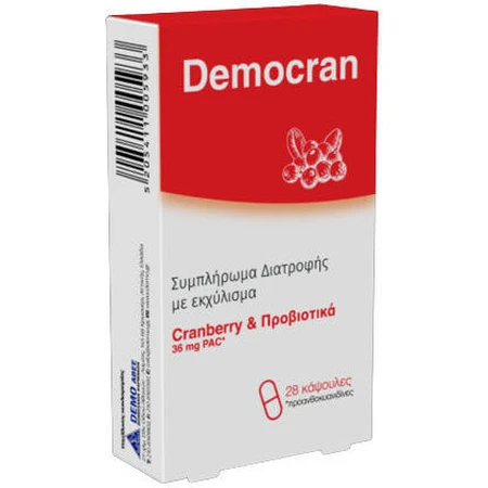 Demo Democran Cranberry Probiotikum Cranberry 36mg 28 Kapseln