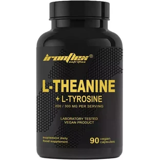 Ironflex Nutrition Theanin / Thyrosin / GABA / Glutamin 300mg 90 pflanzliche Kapseln