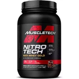 MuscleTech Nitrotech Whey Isolate Gold Plus Whey Protein with Flavor Double Rich Chocolate 908gr