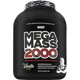 Weider Mega Mass 2000 con Sabor Vainilla 2.7kg