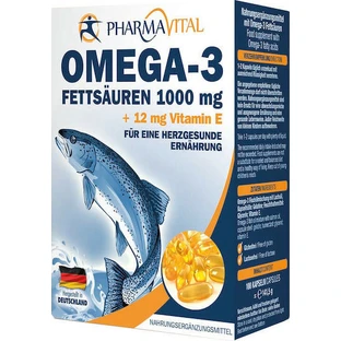 Pharmavital Omega 3 Fish Oil 1000mg 100 softgels Unflavoured