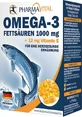 Pharmavital Omega 3 Visolie 1000mg 100 softgels Niet-gearomatiseerd
