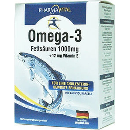 Pharmavital Omega 3 Fish Oil 1000mg 100 softgels Unflavoured