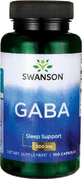 Swanson GABA 500mg 100 Capsules Unflavoured