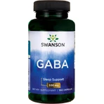 Swanson GABA 500mg 100 Capsules Unflavoured