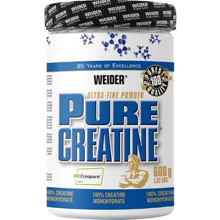 Weider Ultra Fijn Poeder Pure Creatine Niet-gearomatiseerd 600gr