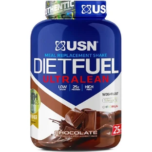 USN Meal Replacement Shake DietFuel UltraLean with Chocolate Flavour 1kg