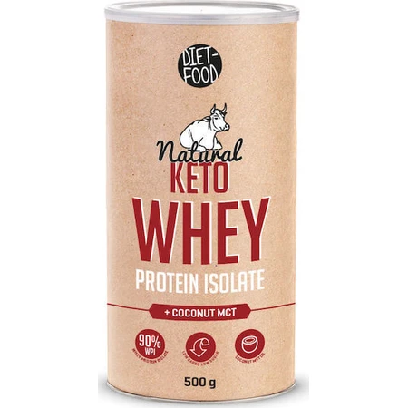Diet-Food Natural Keto Whey Molkenprotein-Isolat Molkenprotein 500gr