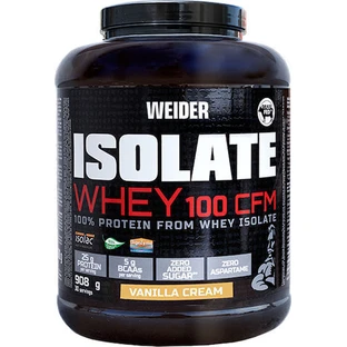 Weider Whey Isolaat Wei 100 CFM Wei-eiwit met smaak Vanillecrème 908gr