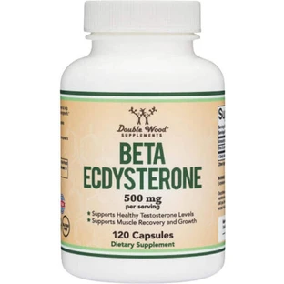 Double Wood Beta Ecdysterone 500mg Voedingssupplement Speciaal 120 caps