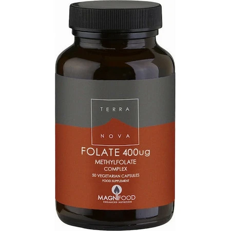 TerraNova Foliumzuursupplement voor zwangerschap 50 plantaardige capsules