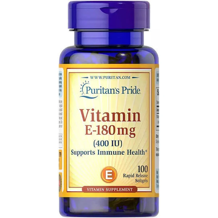 Puritans Stolz Vitamin E Haut Vitamin & Antioxidans Aktion 400iu 100 softgels