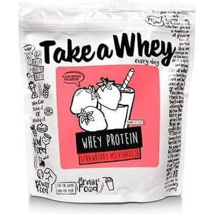 Take a Whey Molkenprotein mit Erdbeergeschmack 908gr