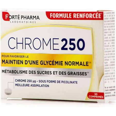Forte Pharma Chrom 250 250mg 30 Tabletten