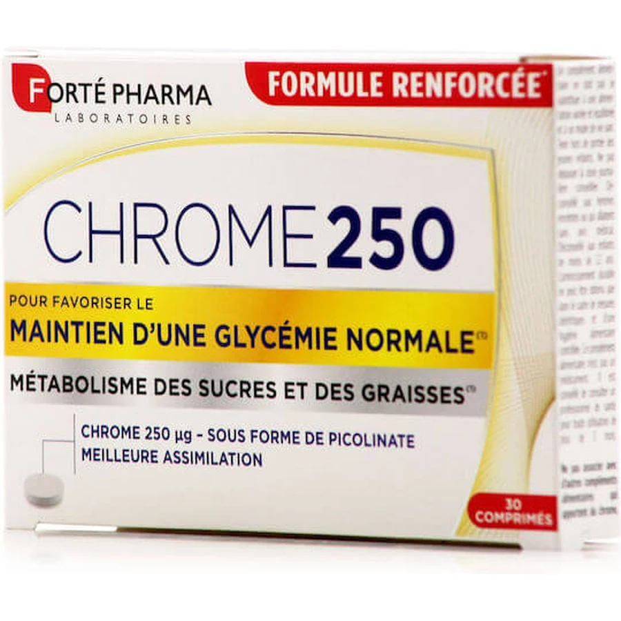 Forte Pharma Chrom 250 250mg 30 Tabletten
