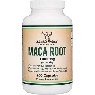 Double Wood Maca Root 1000mg 300 caps