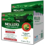 Moller's Omega 3 Fischöl / Lebertran 150 Kapseln Unaromatisiert