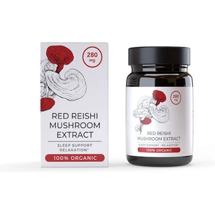 Endoca Red Reishi Mushroom Extract 280mg 30 caps
