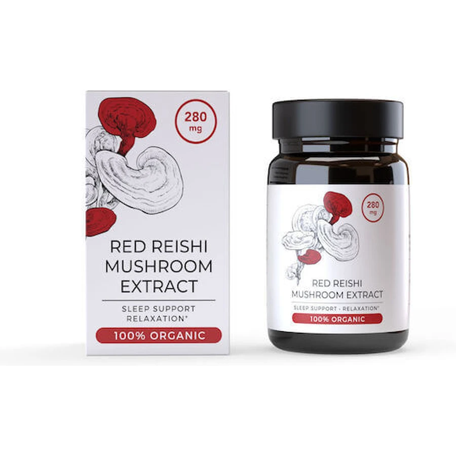 Endoca Red Reishi Mushroom Extract 280mg 30 caps